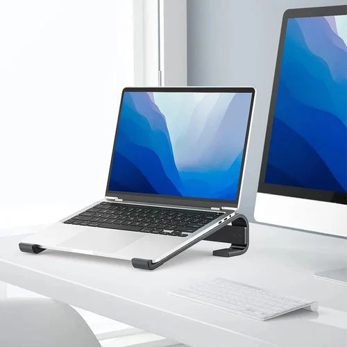 Fixed Metal Laptop Stand for Desk