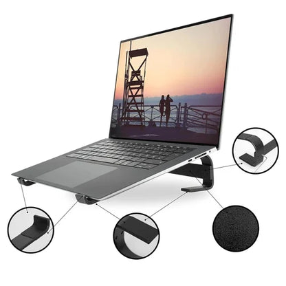 Fixed Metal Laptop Stand for Desk