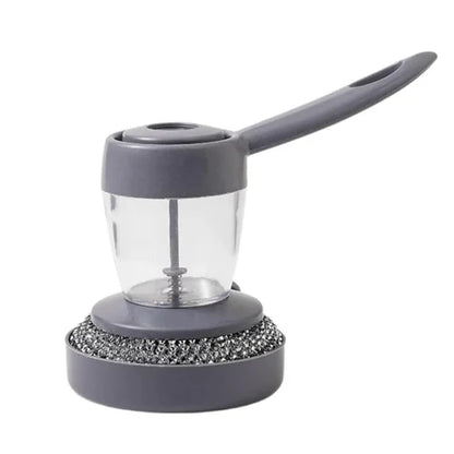 Soap Dispenser With Scrub