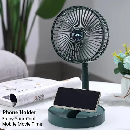 Rechargeable Desktop Table Fan