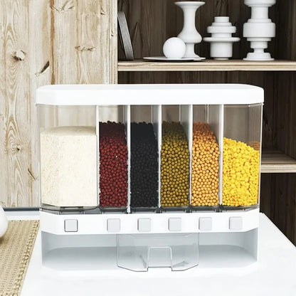 Wall Mounted Dry-Food Dispenser