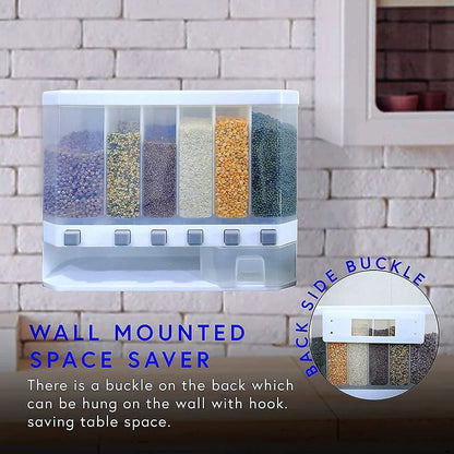 Wall Mounted Dry-Food Dispenser