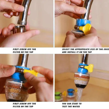 Water Faucet Clean Purifier Filter